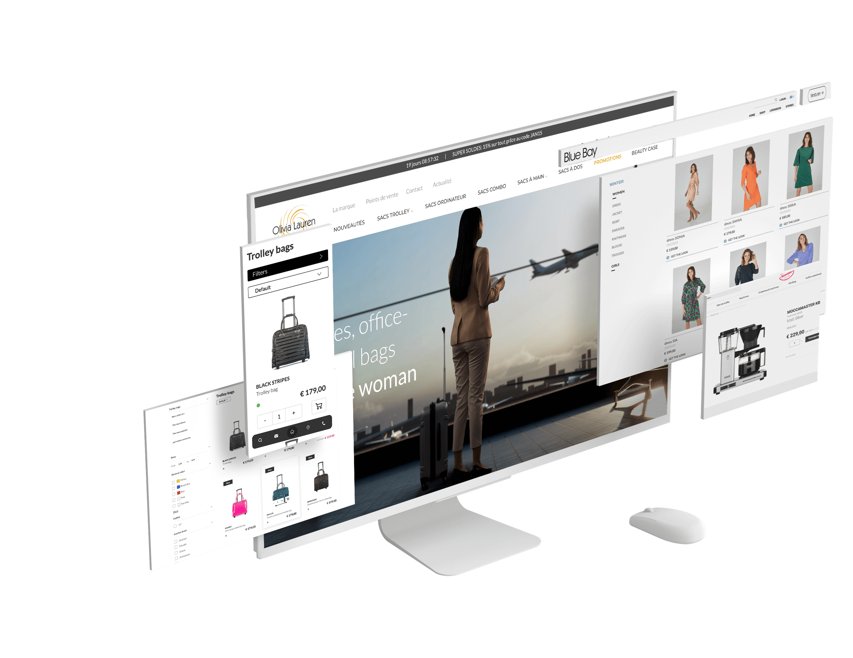 Website koppelen met realtime stock