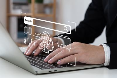 Vragen stellen via AI