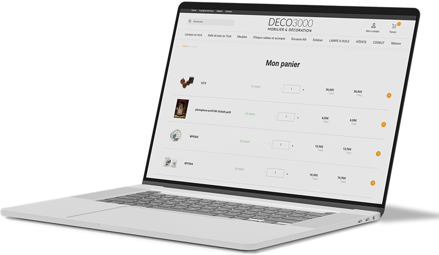 Deco 3000 boutique en ligne
