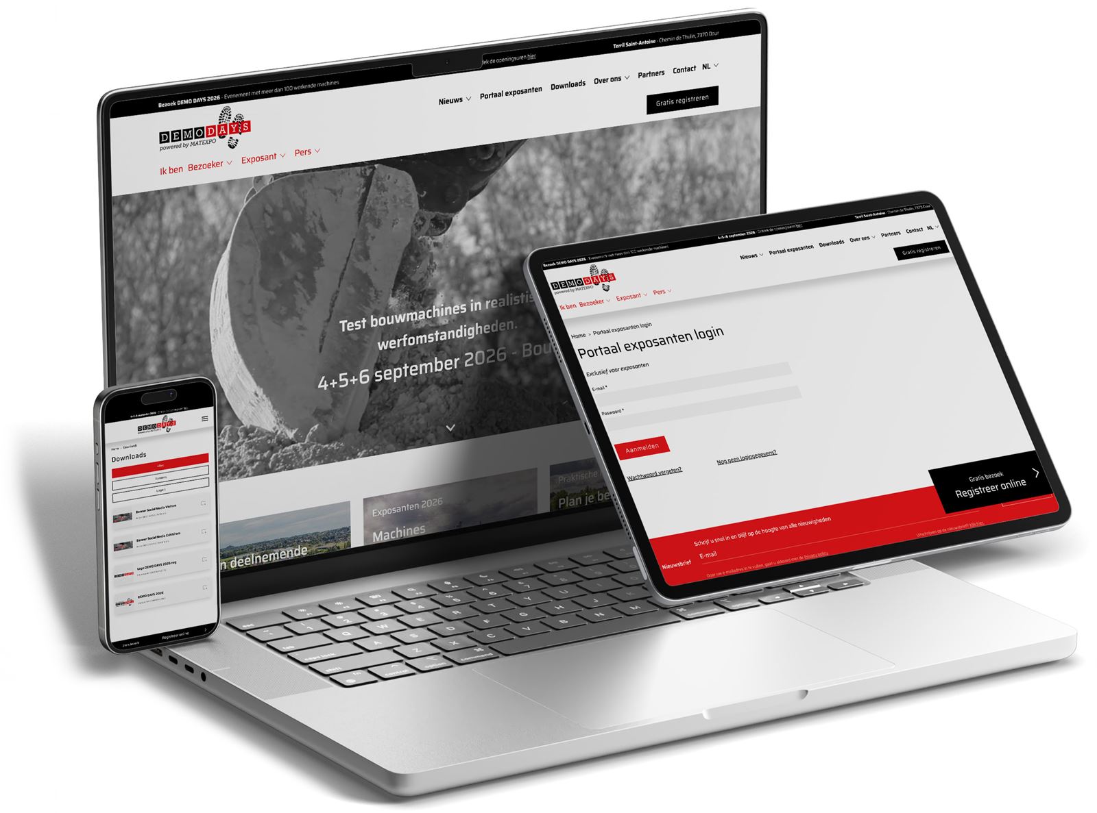 Website op maat Demo Days