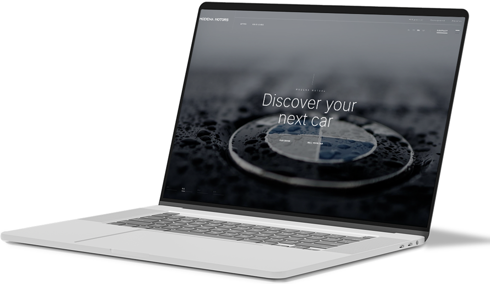 Modena Motors website