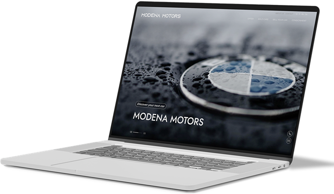Modena Motors website