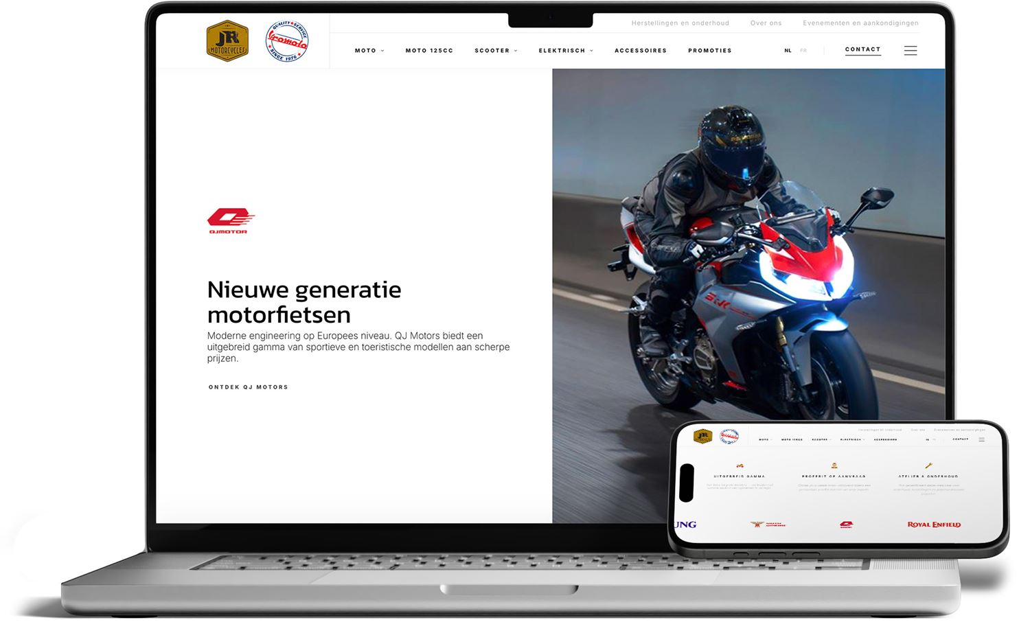 Unitedmotorcycles website