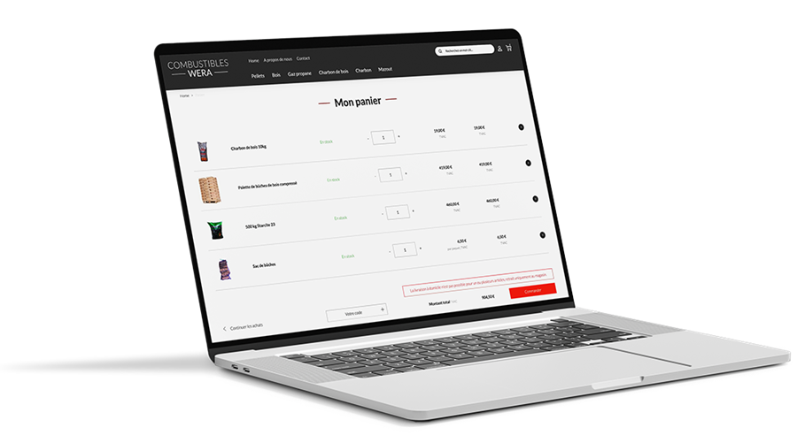 Wera Combustibles boutique en ligne