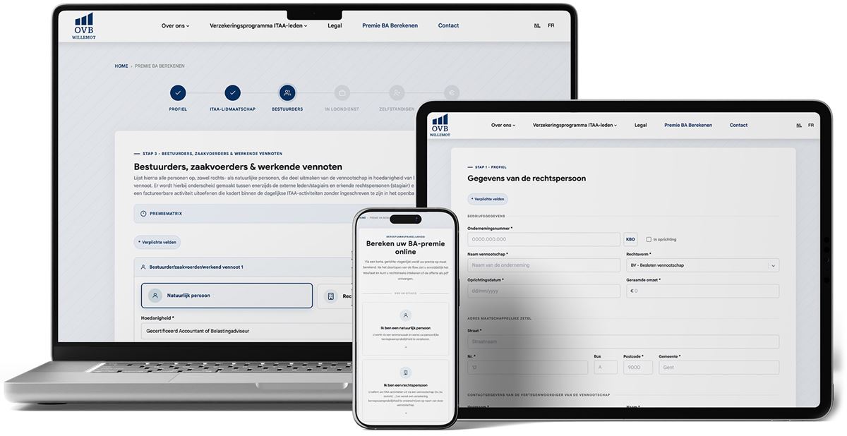 Willemot-ITAA webapplicatie op maat