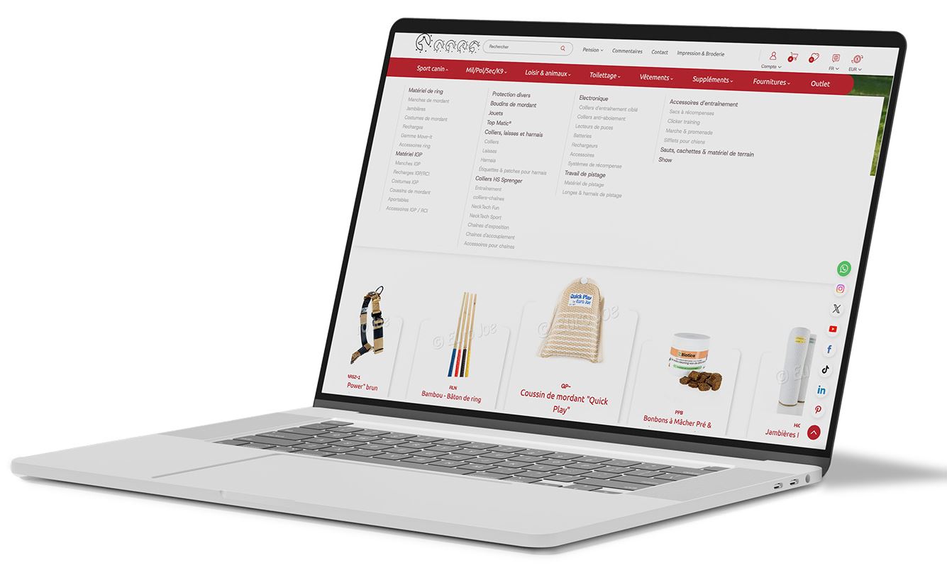 boutique en ligne EuroJoe