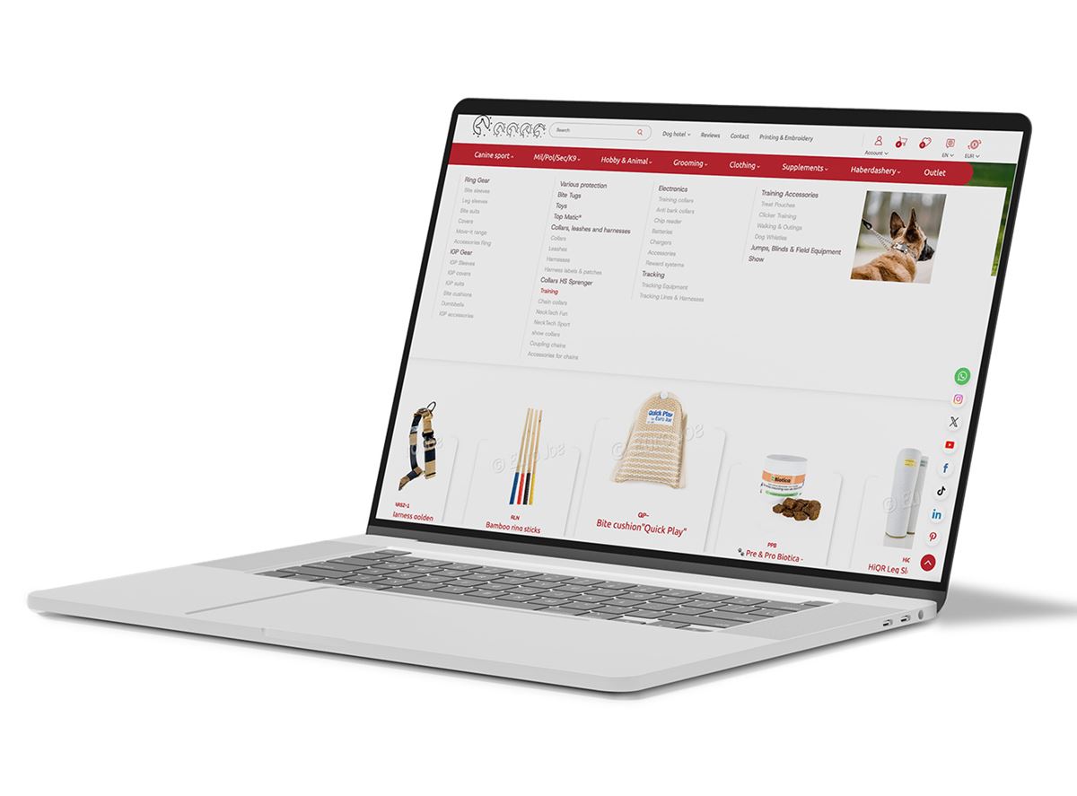 Custom Webshop for Euro Joe