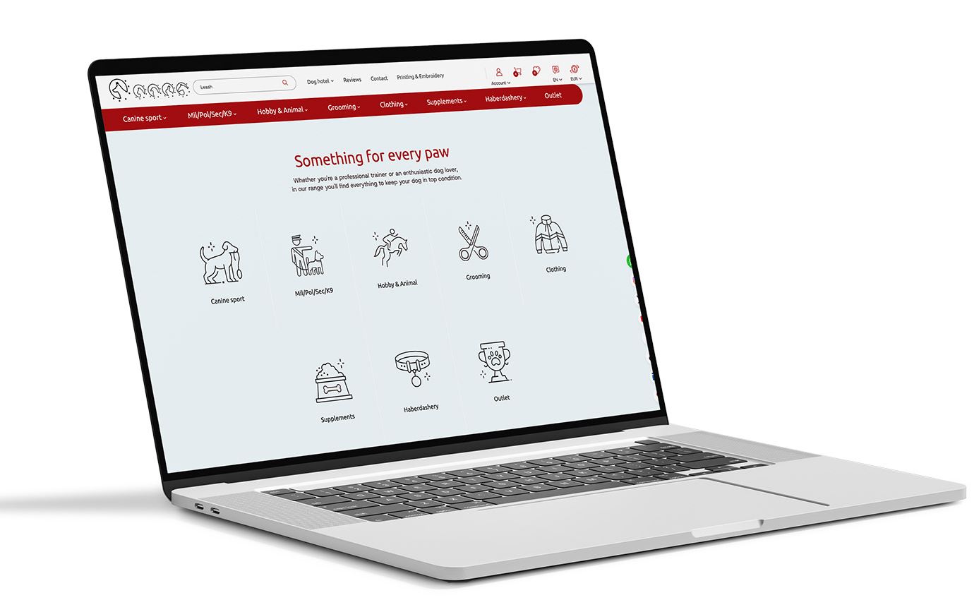 Custom Webshop for Euro Joe