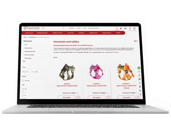 Euro Joe webshop op maat